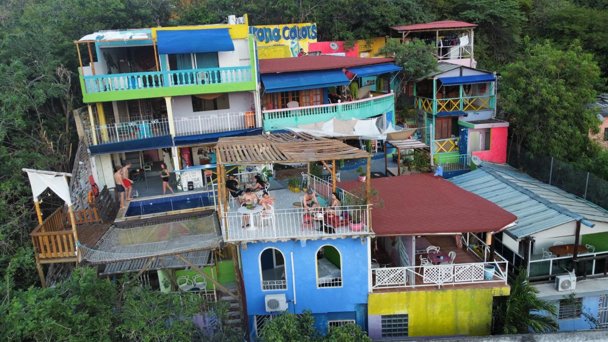 Tayrona Colors Hostel Taganga Exterior photo